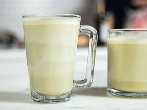 Pistacchio white hot chocolate