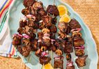 Overhead view of Steakhouse Kebabs