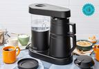The Ratio Six coffee maker on a kitchen countertop.